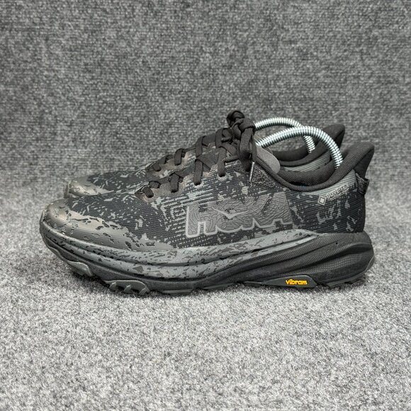 Hoka Speedgoat 6 GTX Trail Running Shoes Men\'s Size 10.5 Black Athletic Gore-Tex main image 5